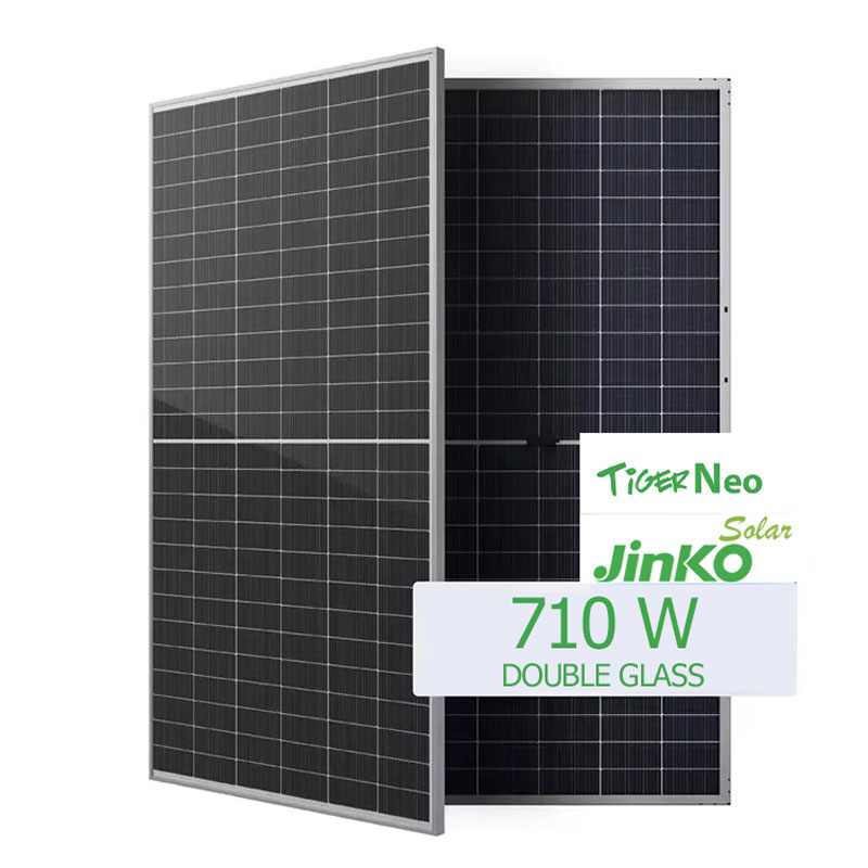 پنل خورشیدی 710 وات مونو کریستال بایفشیال برند JINKO